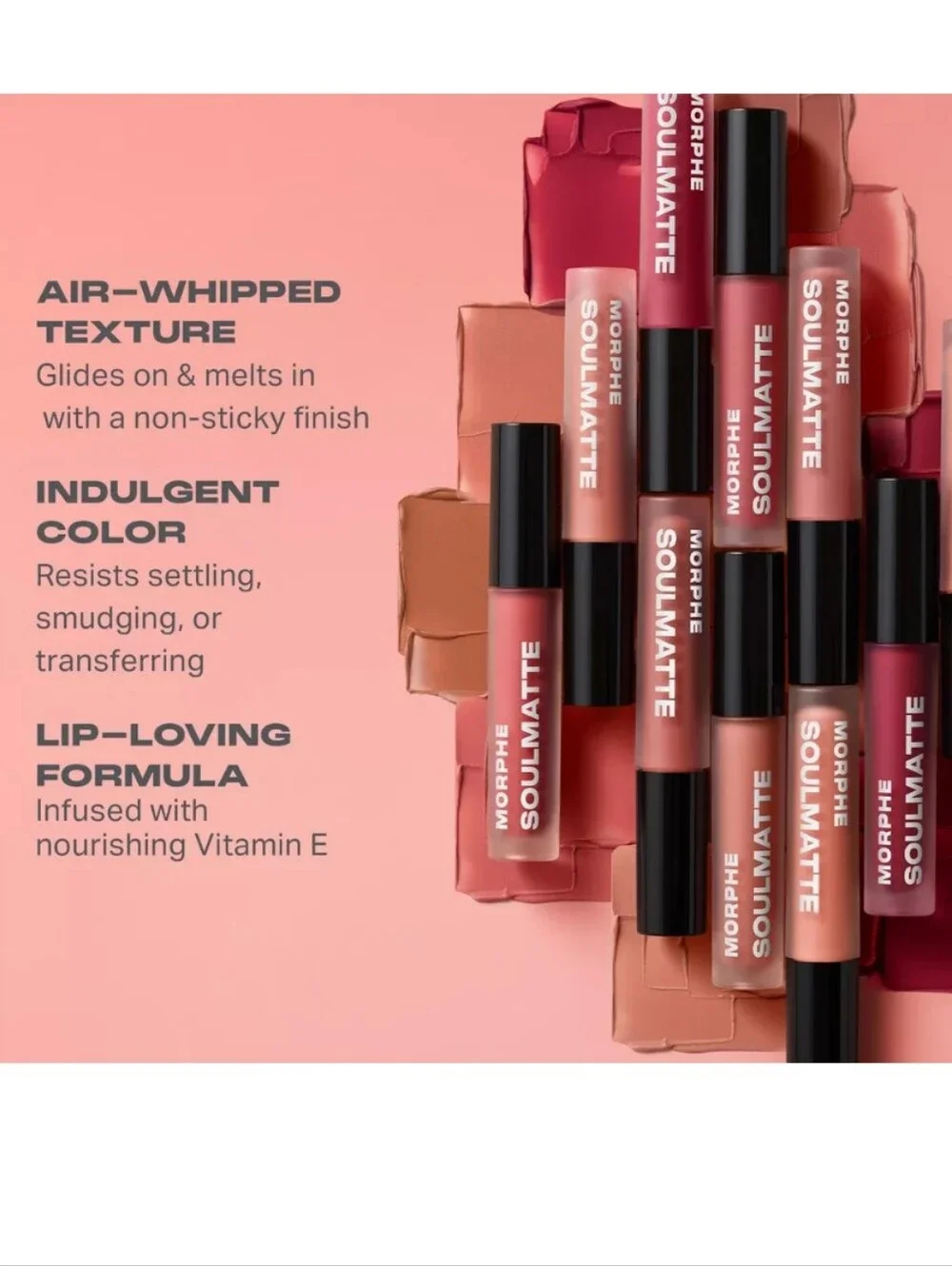 Morphe Soulmatte Velvet Lip Mousse Shade: Bella (Burnt Cranberry) 🆕